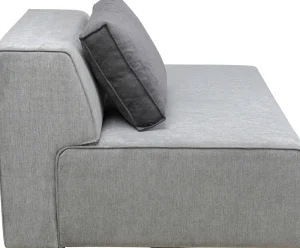 KARE Design Infinity Ottomane Semi Elements Grijs Rechts