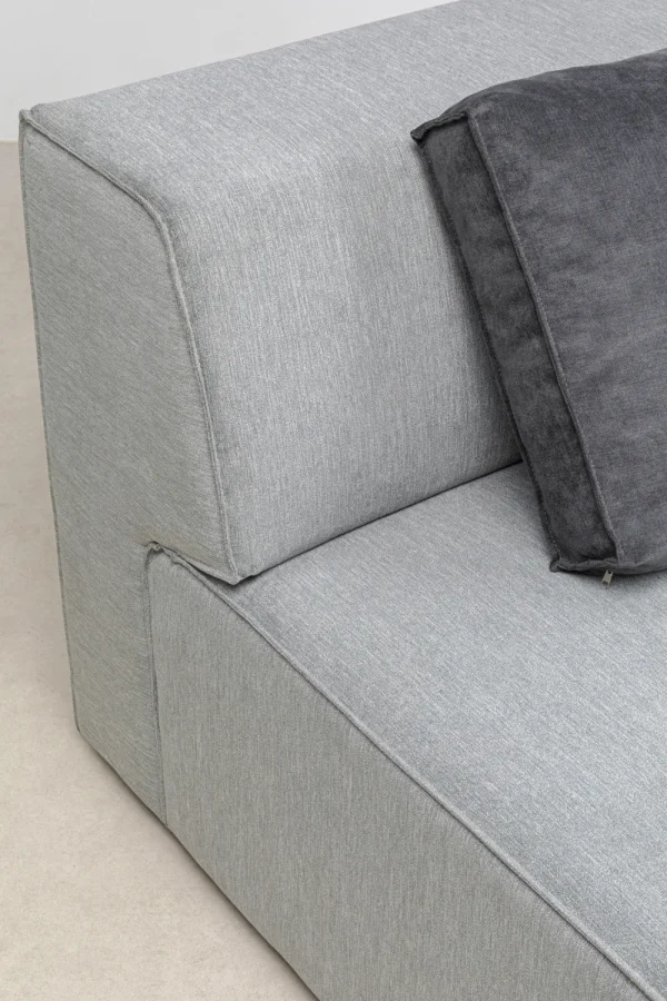 KARE Design Infinity Ottomane Semi Elements Grijs Rechts