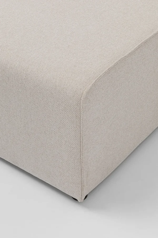 KARE Design Infinity Pouff Elements Cream 80x100cm