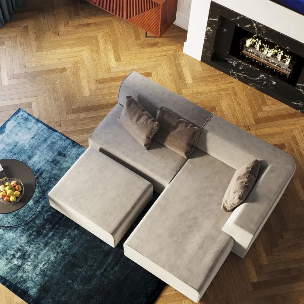 infinity_tweezits_elements_grijs_cm_0.webp KARE Design Infinity Twee-Zits Elements Grijs 120cm