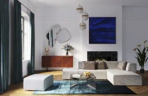 KARE Design Infinity 2-Zits Elements Grijs 100cm