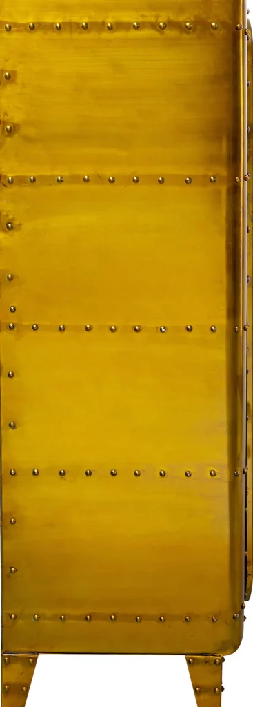 KARE Design Kabinetkast Locker Gold 66x152cm