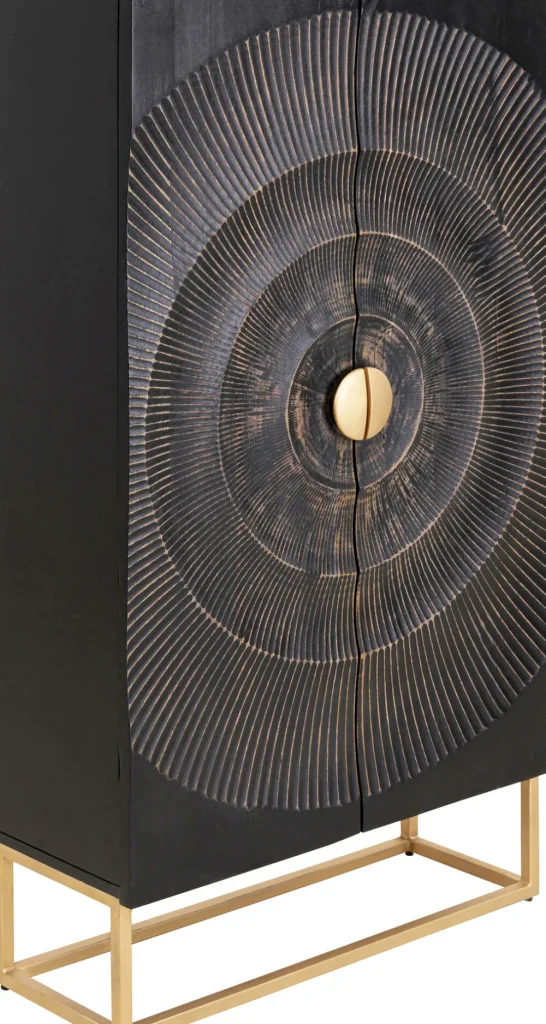 KARE Design Kabinetkast Madeira Dark 76x140cm