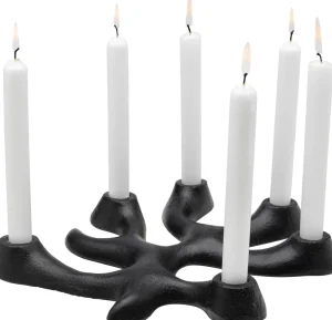 KARE Design Kandelaar Corallo Black 4cm