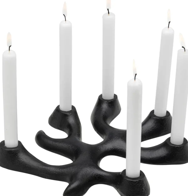 KARE Design Kandelaar Corallo Black 4cm