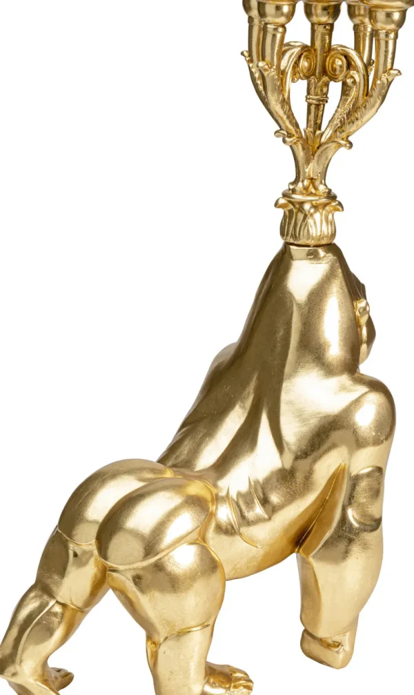 KARE Design Kandelaar Gorilla Goud