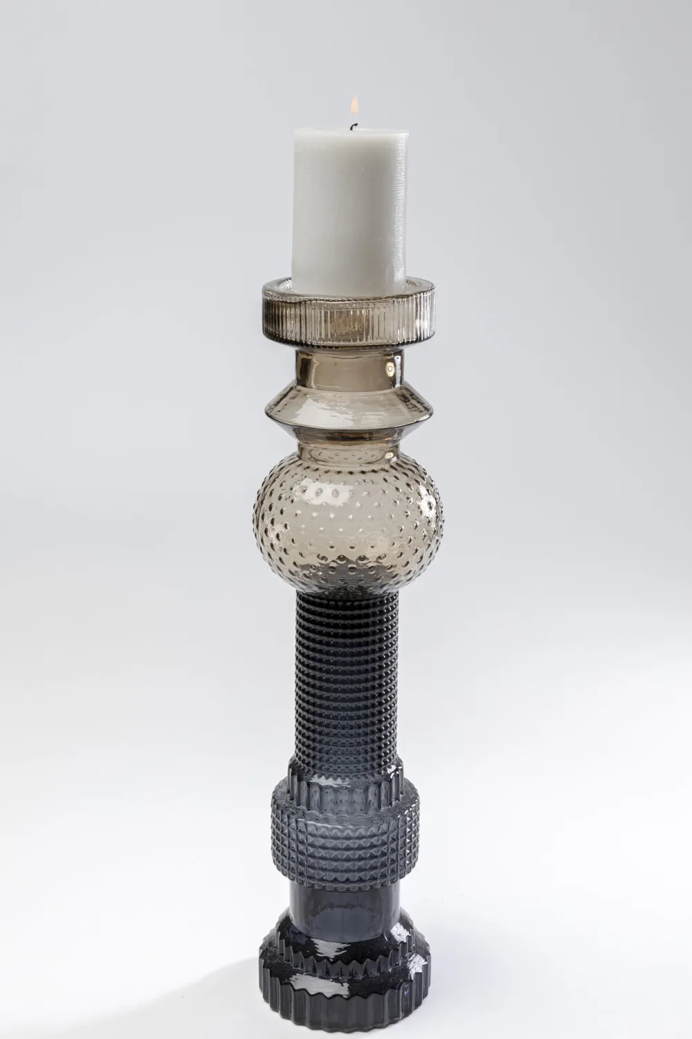 kandelaar_marvelous_duo_brown_grey_cm_0.webp KARE Design Kandelaar Marvelous Duo Brown Grey 49cm