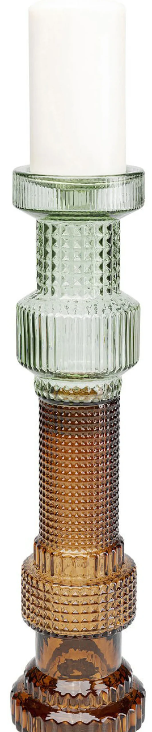 kandelaar_marvelous_duo_groen_bruin_cm_1.webp KARE Design Kandelaar Marvelous Duo Groen Bruin 49cm