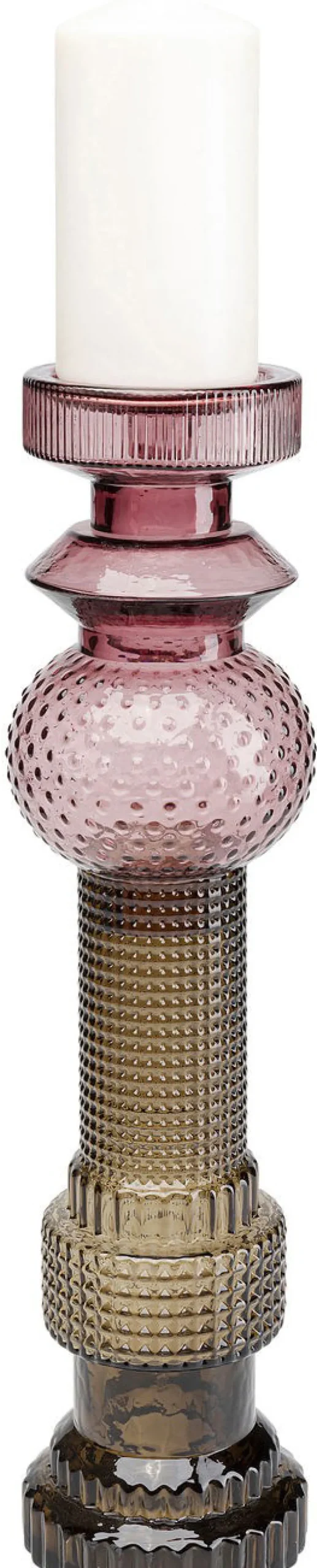 kandelaar_marvelous_duo_lila_grijs_cm_1.webp KARE Design Kandelaar Marvelous Duo Lila Grijs 49cm