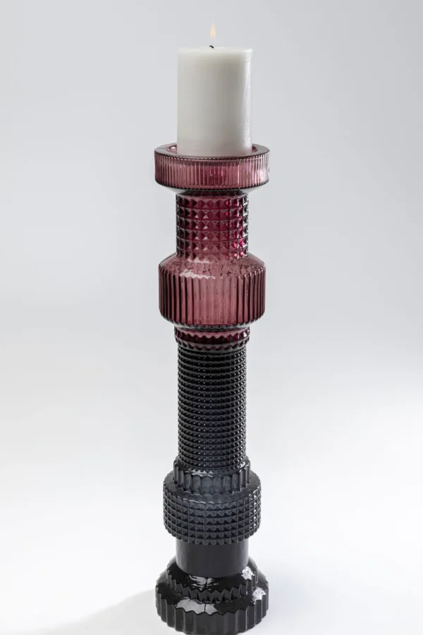 KARE Design Kandelaar Marvelous Duo Pink Grey 49cm