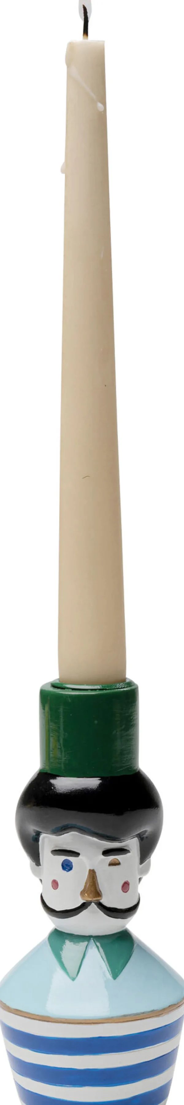 KARE Design Kandelaar Monsieur Mustache 16cm