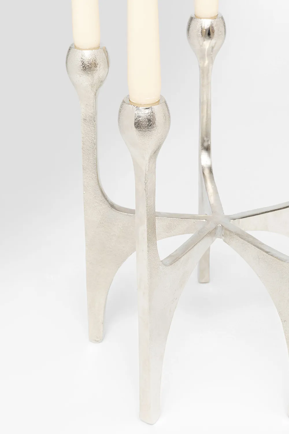 kandelaar_stacky_silver_cm_2.webp KARE Design Kandelaar Stacky Silver 31cm