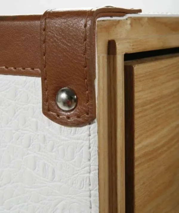 KARE Design Kledingkast Croco White Cosmopolitan