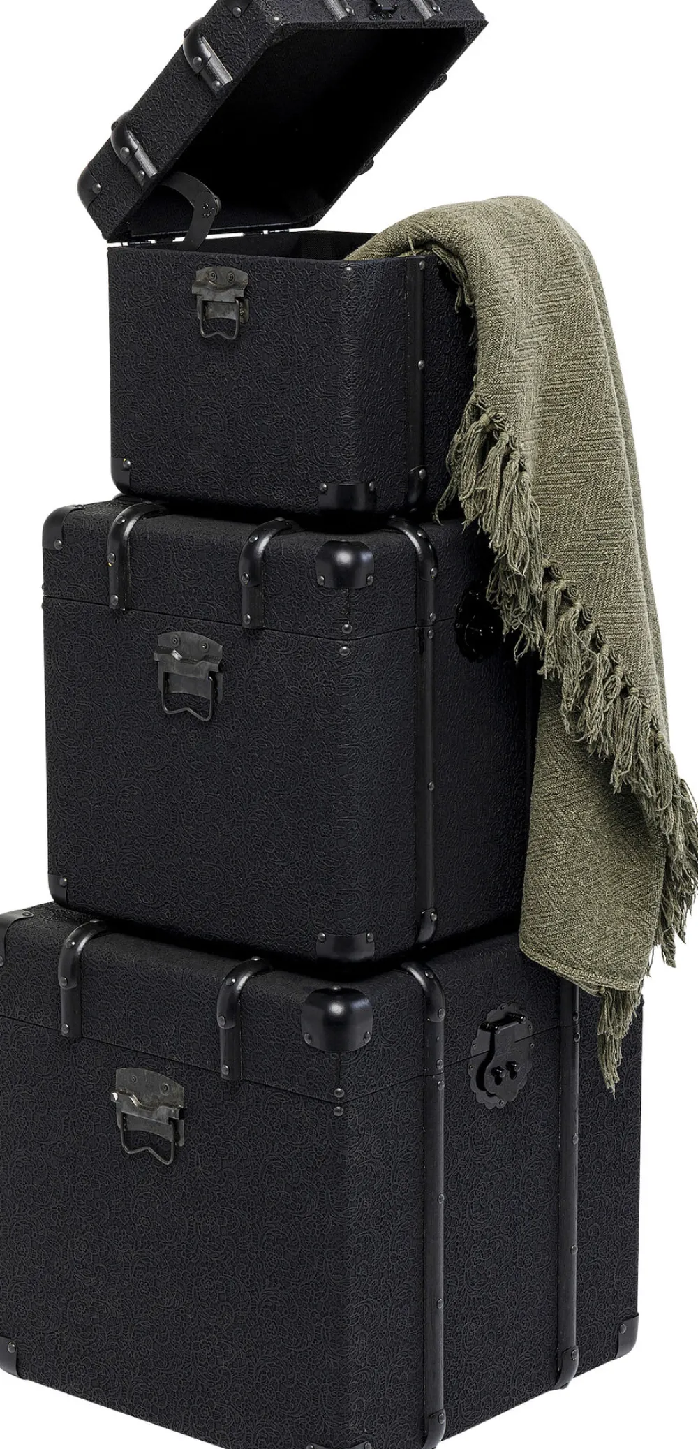 koffer_voyage_black_set_1.webp KARE Design Koffer Voyage Black (3/set)