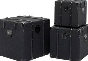 KARE Design Koffer Voyage Black (3/set)