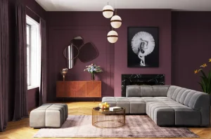 KARE Design Kruk Belami Velvet Grey