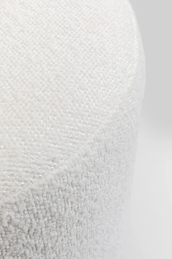 KARE Design Kruk Cherry Boucle Cream Smoke Ø35cm