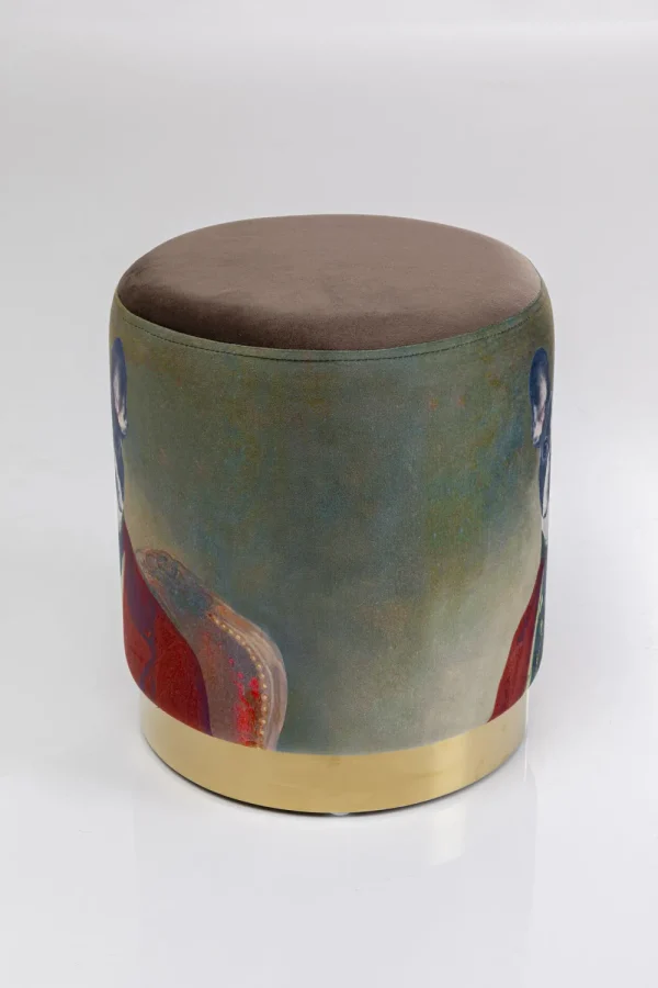 KARE Design Kruk Cherry Mr. Dog Brass Ø32cm