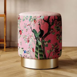 KARE Design Kruk Cherry Peacock Brass Ø32cm