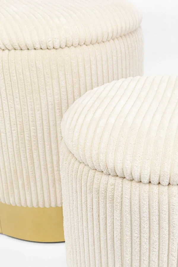 KARE Design Kruk Plush (Set Van 2)