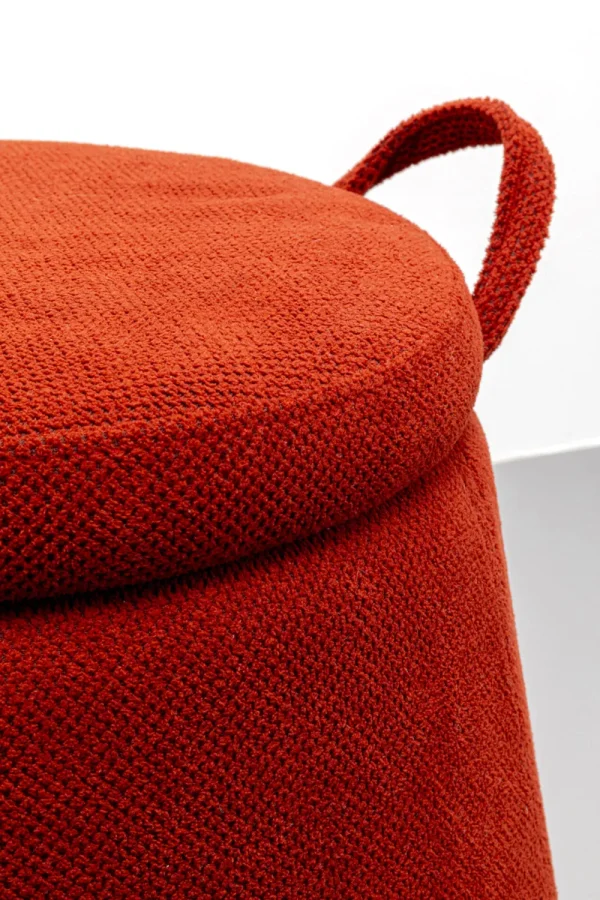 KARE Design Kruk Thimble Storage Rood Ø51cm