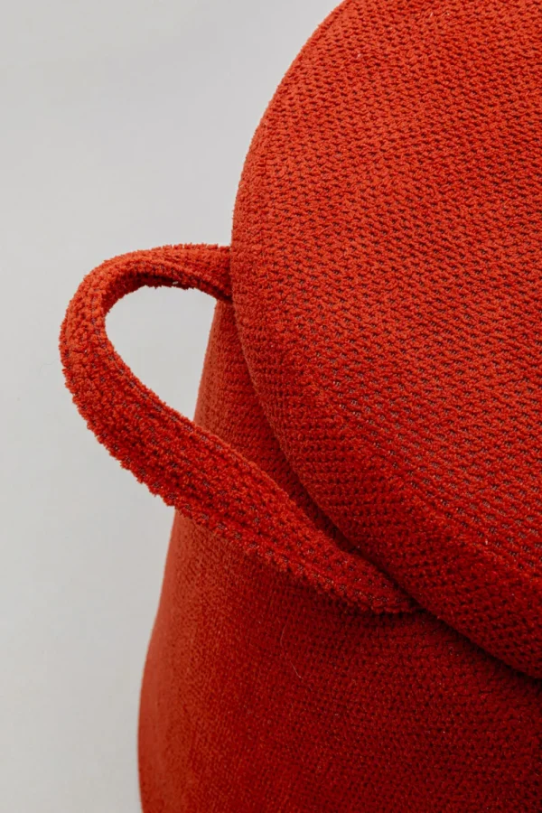 KARE Design Kruk Thimble Storage Rood Ø51cm