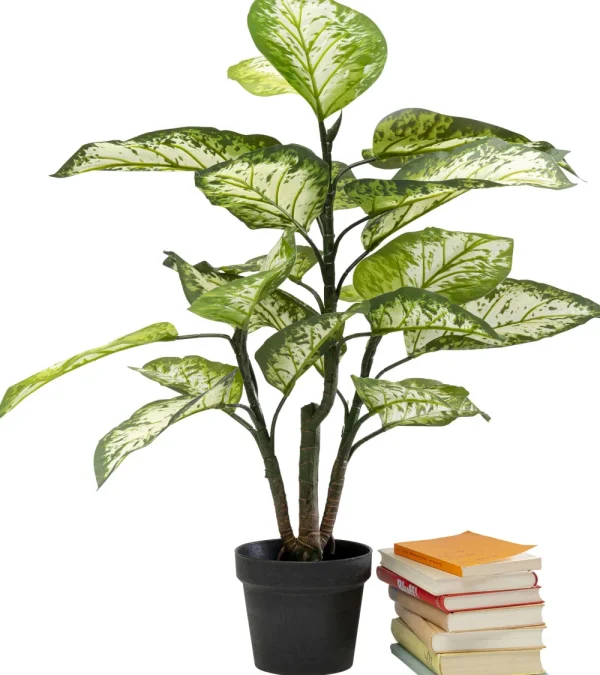 KARE Design Kunstplant Dieffenbachie 100cm