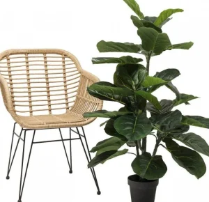 KARE Design Kunstplant Fiddle Leaf 120cm