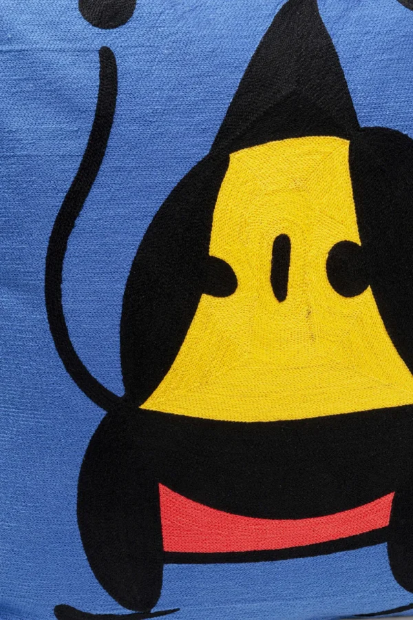 KARE Design Kussen Art Line Blauw 50x50cm