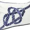 KARE Design Kussen Classy Knot White 28x50