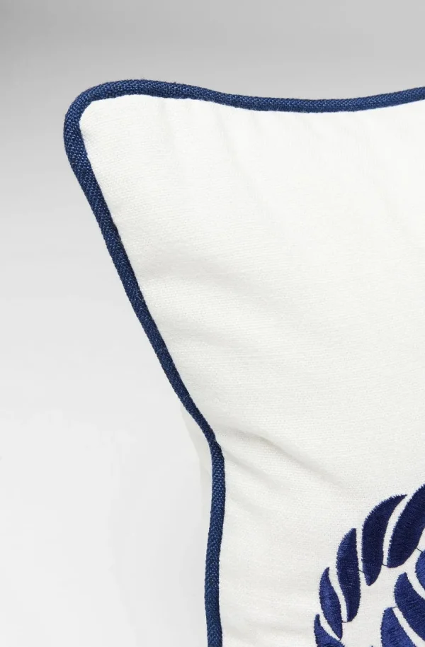 KARE Design Kussen Classy Knot White 28x50