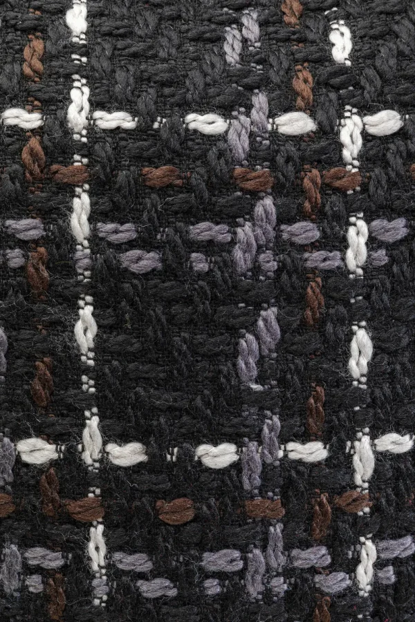 KARE Design Kussen Colorado Black 45x45cm