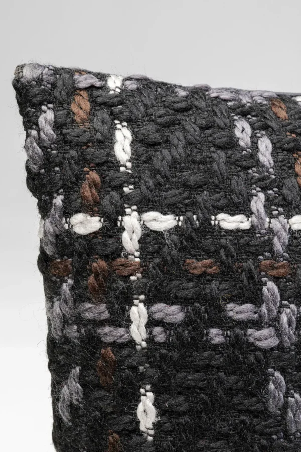KARE Design Kussen Colorado Black 45x45cm