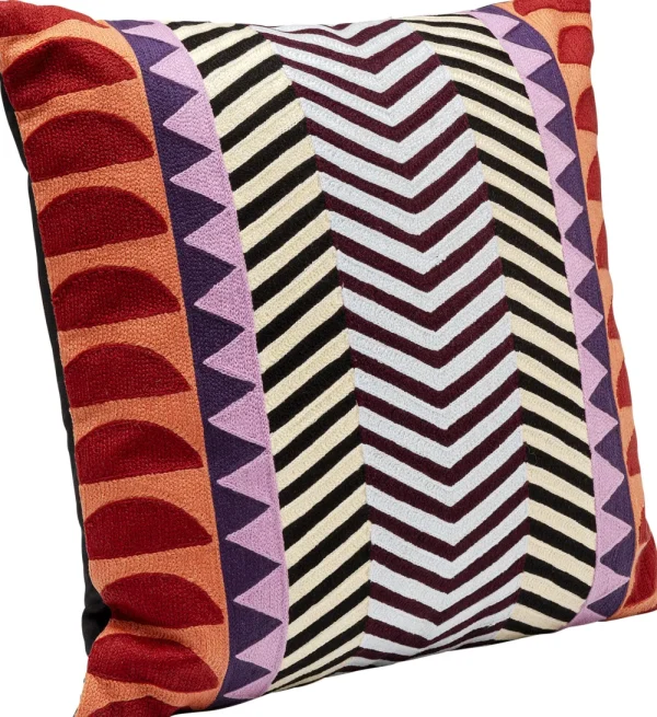KARE Design Kussen Colour Block Zig Zag 45x45cm