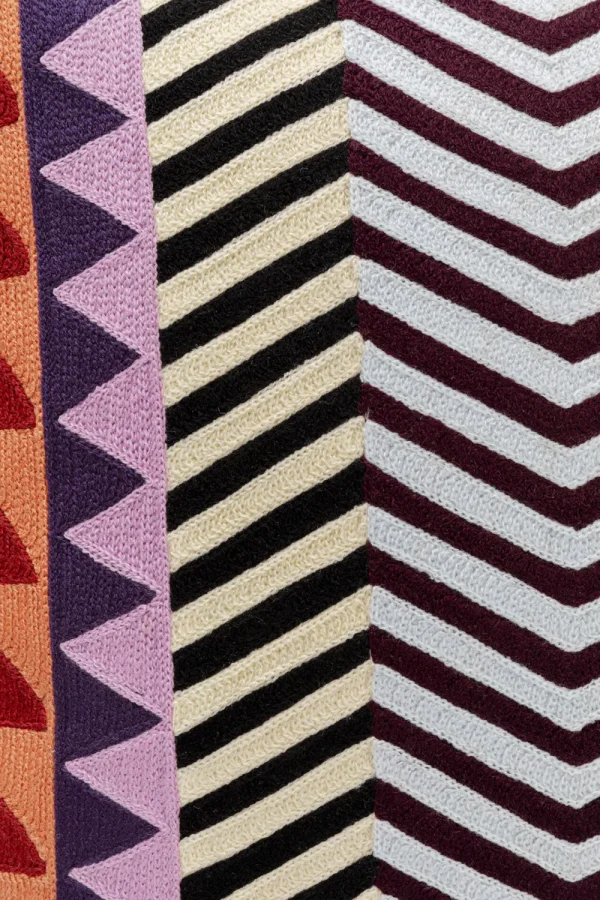 KARE Design Kussen Colour Block Zig Zag 45x45cm