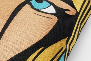 KARE Design Kussen Comic Lady 50x50cm