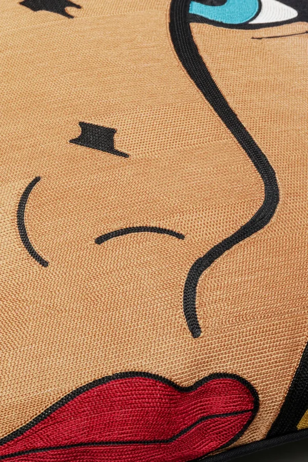 KARE Design Kussen Comic Lady 50x50cm