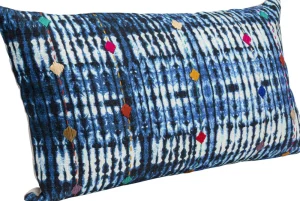 KARE Design Kussen Desna Patchwork Blue 60x35cm