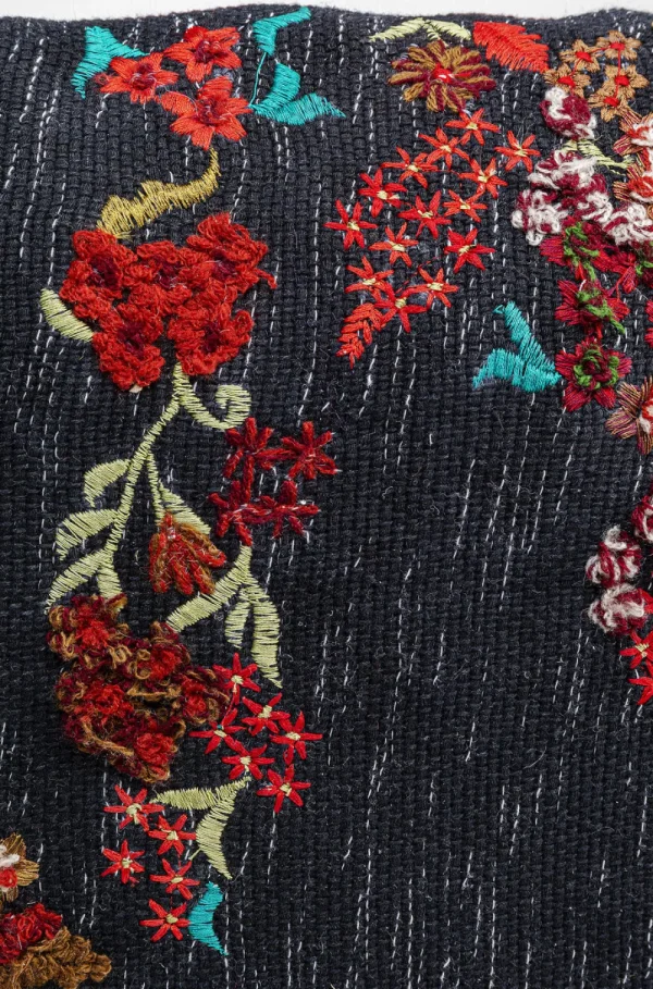 KARE Design Kussen Embroidery Tendrils 60x40cm