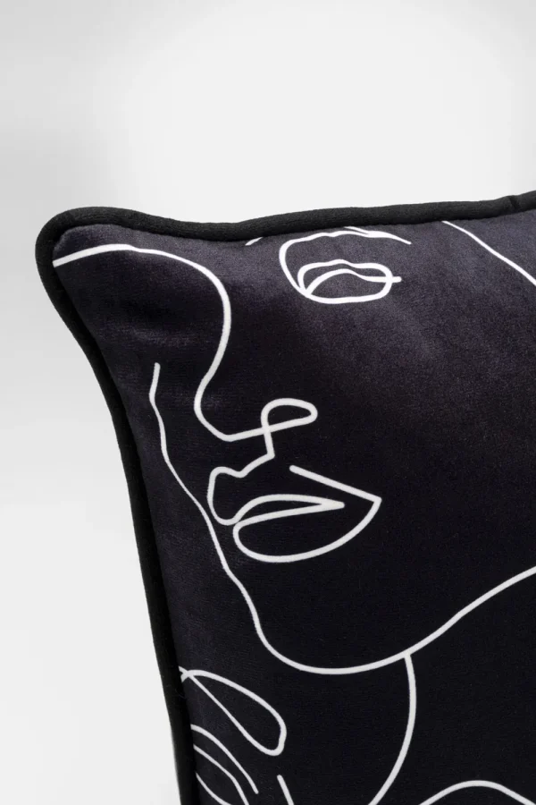 KARE Design Kussen Faces 45x45cm