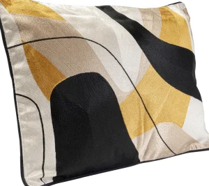 KARE Design Kussen Fields Yellow 60x40cm