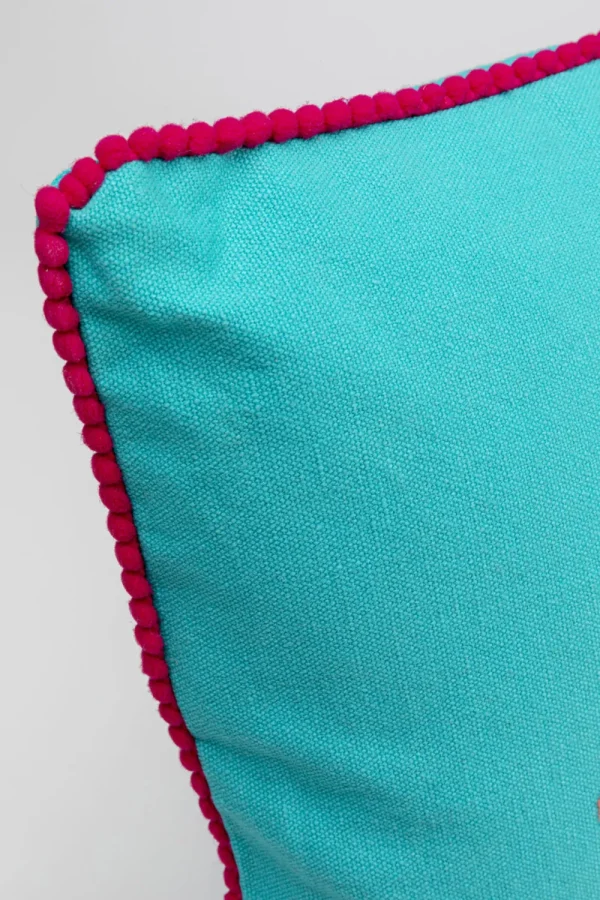 KARE Design Kussen Fiorista Blue 60x40cm