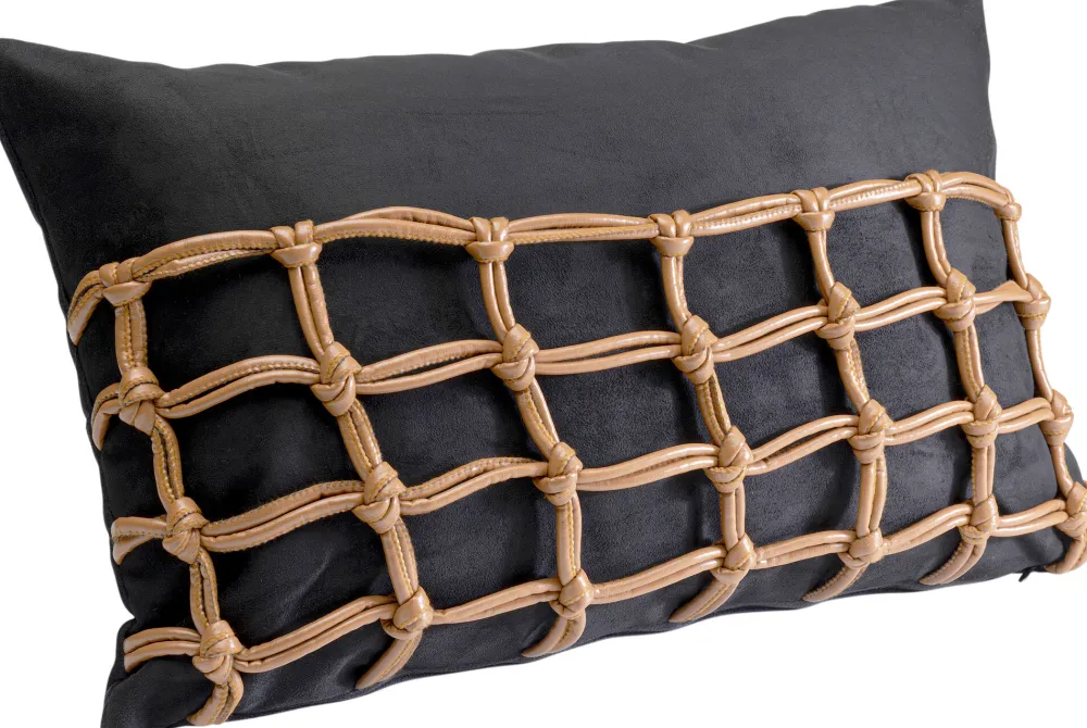 kussen_grete_plaid_black_xcm_0.webp KARE Design Kussen Grete Plaid Black 50x30cm