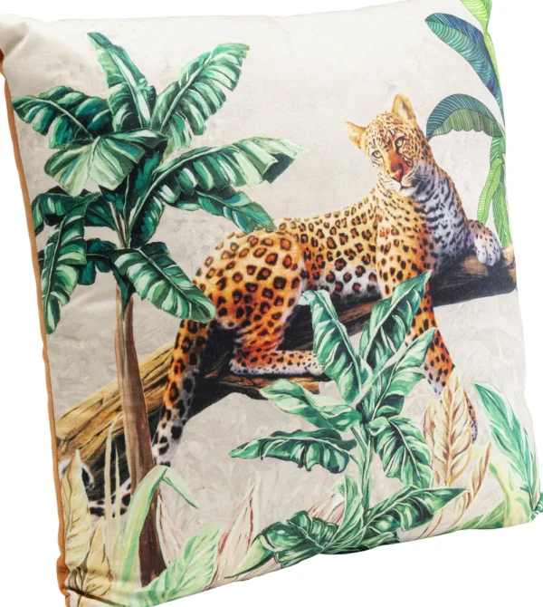 KARE Design Kussen Jungle Leopard 43x43cm