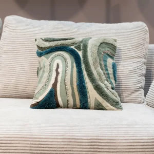 KARE Design Kussen Lava Grijs 45x45cm