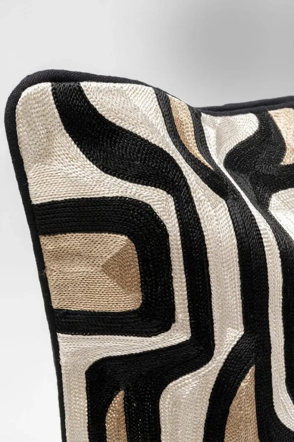 KARE Design Kussen Lybyrintho Line 50x50cm