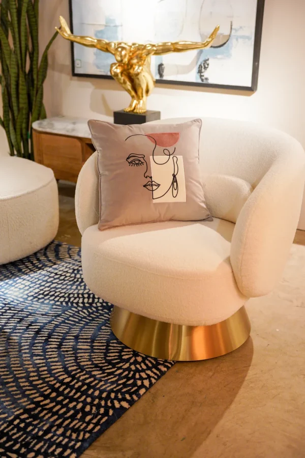 KARE Design Kussen Mademoiselle 45x45cm