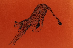 KARE Design Kussen Panter 45x45cm