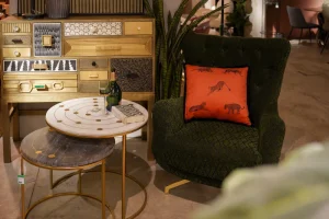 KARE Design Kussen Panter 45x45cm