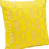 KARE Design Kussen Phase Geel 45x45cm